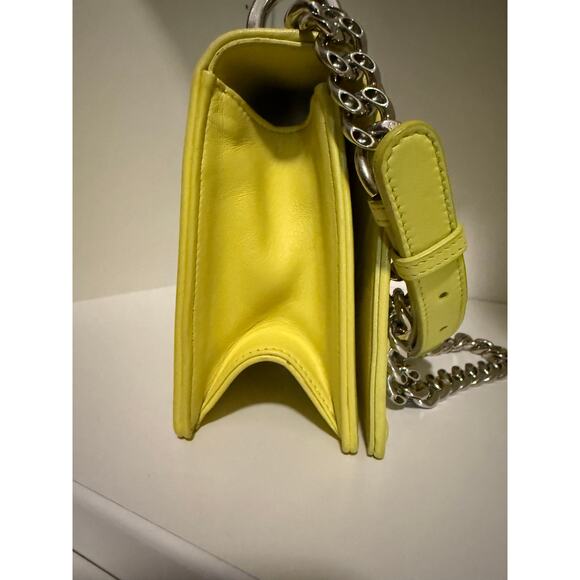 $3350 Dior Diorama Yellow Small Flap Crossbody Bag - Picture 9 of 16